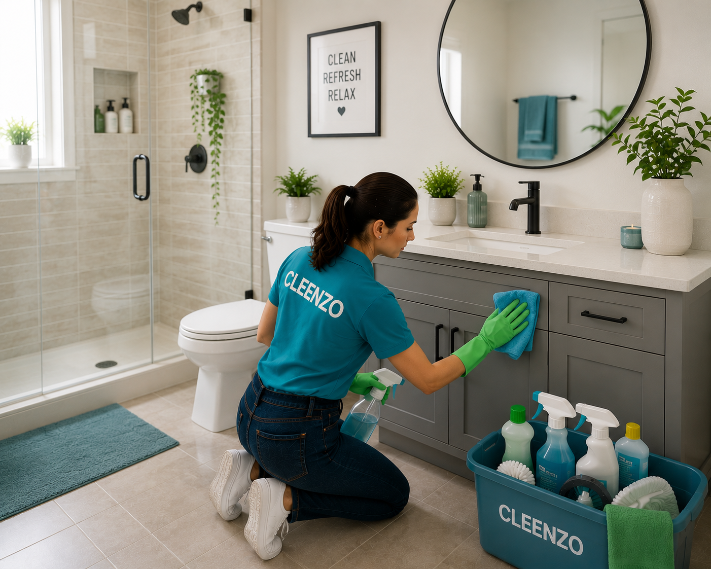 Bathroom Cleaning